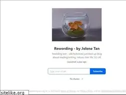 Sites similar to rewording.substack.com