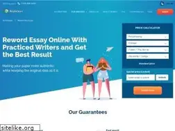 Sites similar to rewordmyessay.com