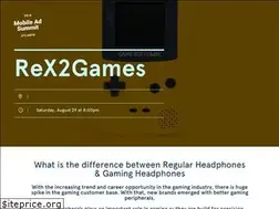 Sites similar to rex2games.splashthat.com