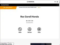 Sites similar to rexgorellhonda.com.au