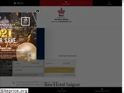 Sites similar to rexhotelsaigon.com