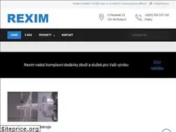 Sites similar to rexim.cz