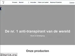 Sites similar to rexona.nl