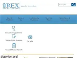 Sites similar to rexvascular.com