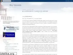 Sites similar to rey-salomon.blogspot.com