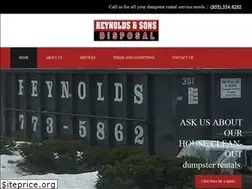 Sites similar to reynoldsandsonsdisposal.com
