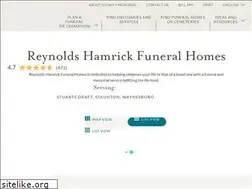 Sites similar to reynoldshamrickfuneralhomes.com