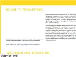 Sites similar to reynoldstown.net