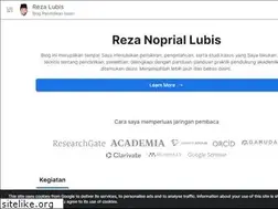 Sites similar to rezalubis.com
