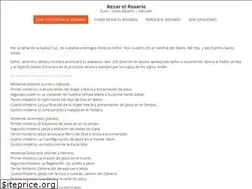Sites similar to rezarelrosario.org