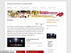 Sites similar to rezepte-nachkochen.de