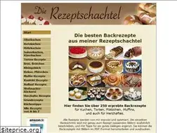 Sites similar to rezeptschachtel.de