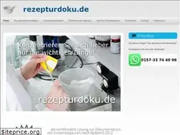 Sites similar to rezepturdoku.de