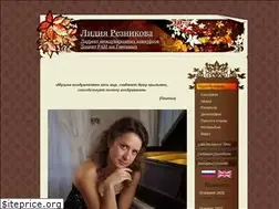 Sites similar to reznikova.ru