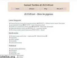 Sites similar to rfc1149.net