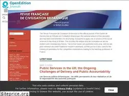 Sites similar to rfcb.revues.org