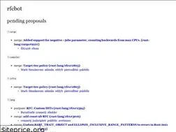 Sites similar to rfcbot.rs