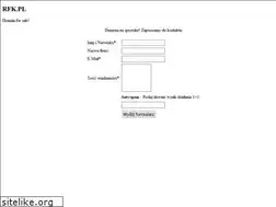 Sites similar to rfk.pl