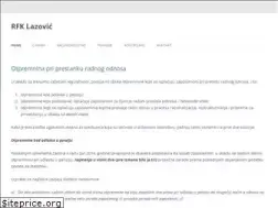 Sites similar to rfklazovic.com