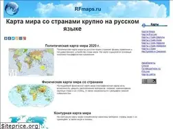 Sites similar to rfmaps.ru