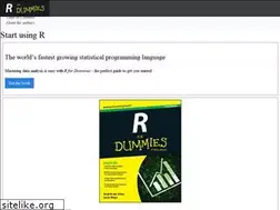 Sites similar to rfordummies.com