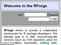 Sites similar to rforge.net