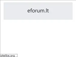 Sites similar to rforum.eforum.lt