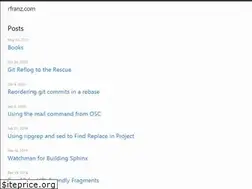 Sites similar to rfranz.com