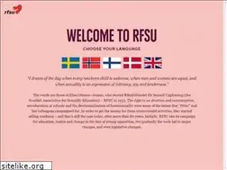 Sites similar to rfsu.com