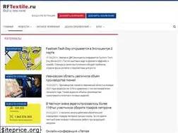 Sites similar to rftextile.ru