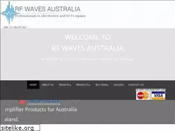 Sites similar to rfwaves.com.au