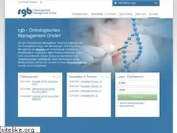 Sites similar to rgb-onkologie.de