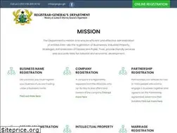 Sites similar to rgd.gov.gh