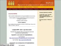 Sites similar to rgpaq.qc.ca