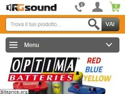 Sites similar to rgsound.it