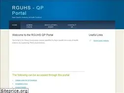 Sites similar to rguhsqp.com