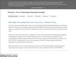 Sites similar to rgv-ram-gopal-varma.blogspot.com