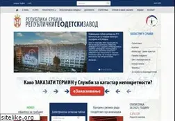 Sites similar to rgz.gov.rs