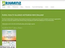 Sites similar to rhaanz.org.nz