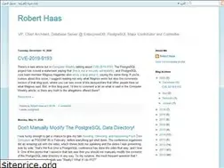Sites similar to rhaas.blogspot.com