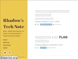 Sites similar to rhadow.github.io