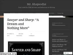 Sites similar to rhapsodistreviews.wordpress.com
