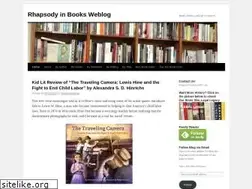 Sites similar to rhapsodyinbooks.wordpress.com