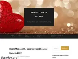 Sites similar to rhapsodyinwords.com