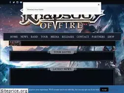 Sites similar to rhapsodyoffire.com