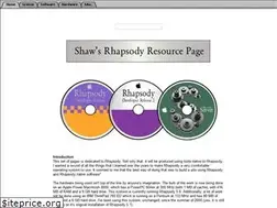 Sites similar to rhapsodyos.org