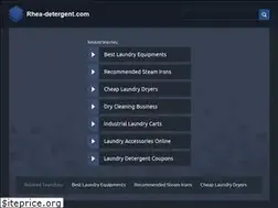 Sites similar to rhea-detergent.com