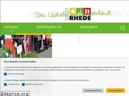 Sites similar to rhede.de