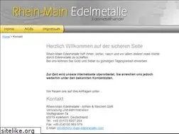 Sites similar to rhein-main-edelmetalle.com