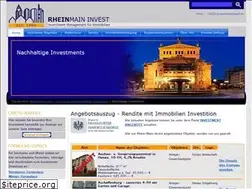Sites similar to rhein-main-invest.de